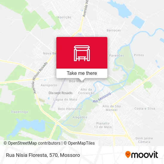 Rua Nísia Floresta, 570 map