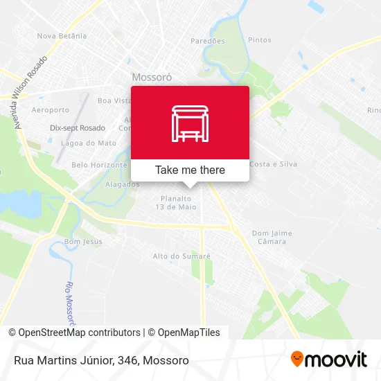 Rua Martins Júnior, 346 map
