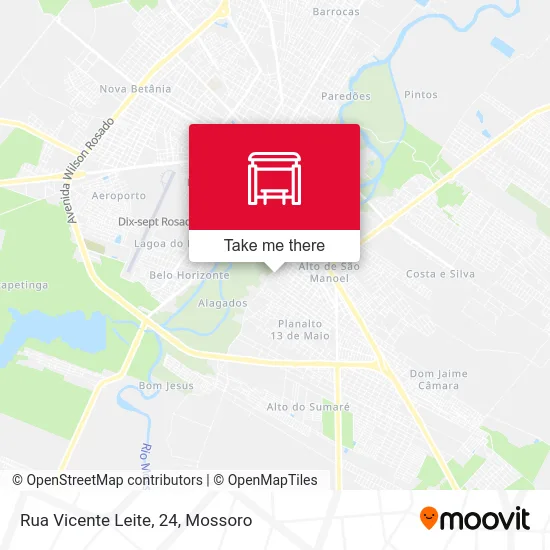 Rua Vicente Leite, 24 map