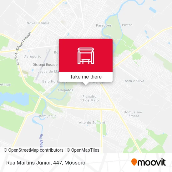 Rua Martins Júnior, 447 map