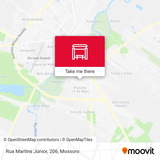 Rua Martins Júnior, 206 map