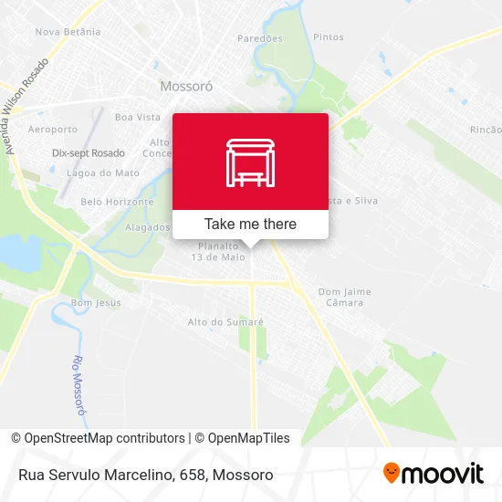 Rua Servulo Marcelino, 658 map