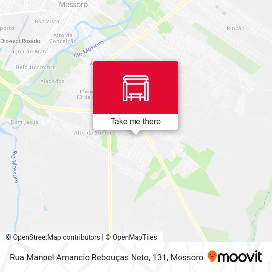 Rua Manoel Amancio Rebouças Neto, 131 map