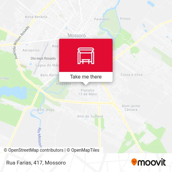 Rua Farias, 417 map
