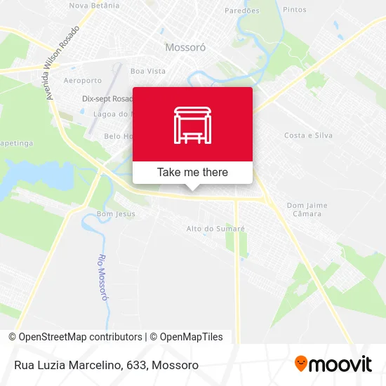 Rua Luzia Marcelino, 633 map