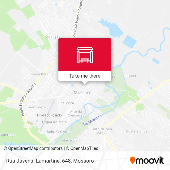 Rua Juvenal Lamartine, 648 map