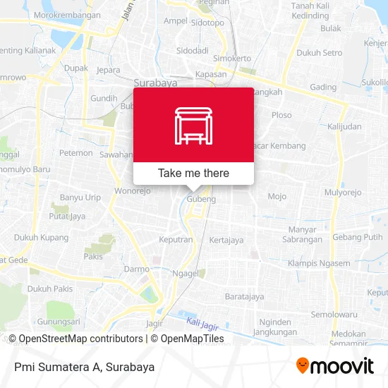 Pmi Sumatera A map