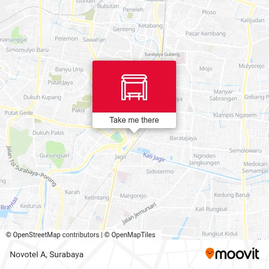Novotel A map