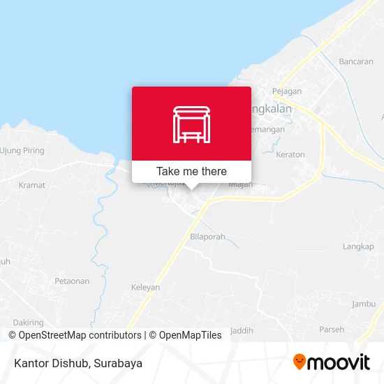 Kantor Dishub map