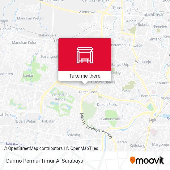 Darmo Permai Timur A map