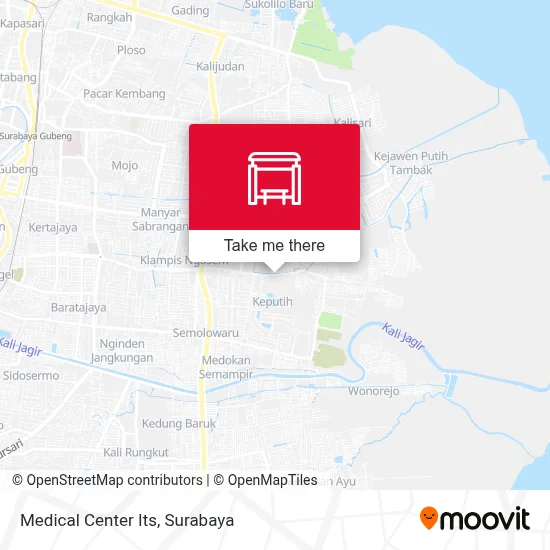 Medical Center Its map