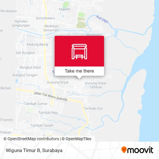 Wiguna Timur B map