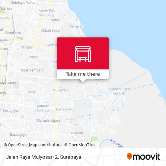 Jalan Raya Mulyosari 2 map