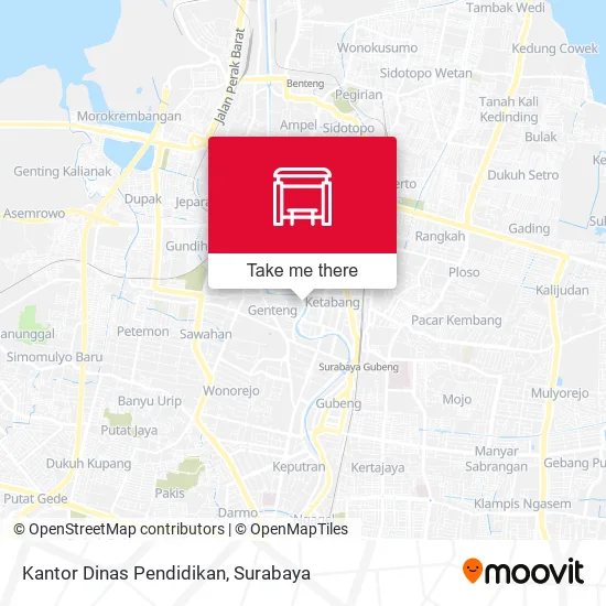 Kantor Dinas Pendidikan map