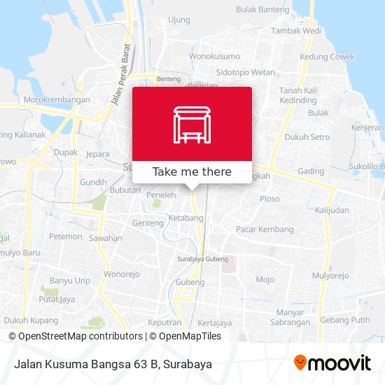 Jalan Kusuma Bangsa 63 B map
