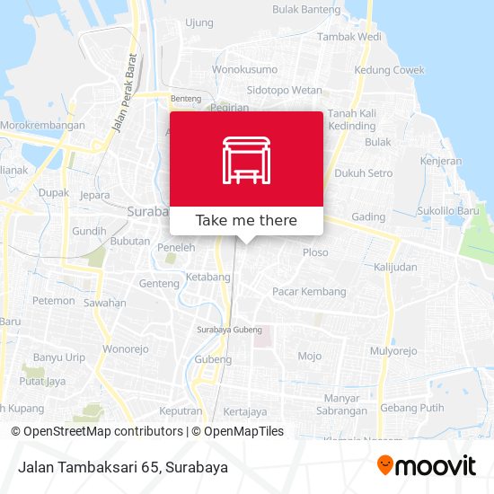 Jalan Tambaksari 65 map