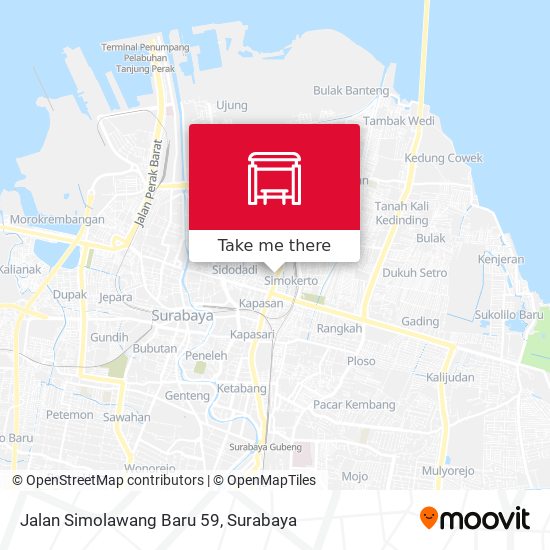 Jalan Simolawang Baru 59 map