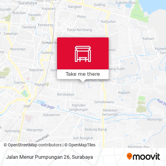 Jalan Menur Pumpungan 26 map
