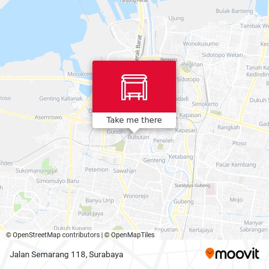 Jalan Semarang 118 map