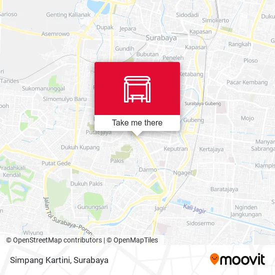 Simpang Kartini map