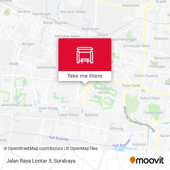 Jalan Raya Lontar 5 map