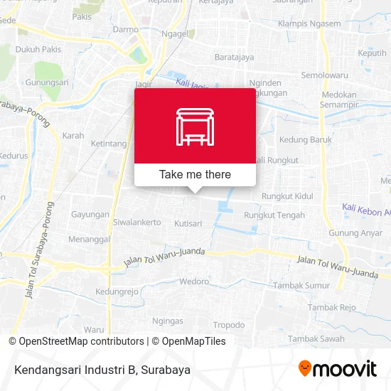 Kendangsari Industri B map