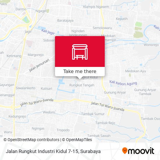 Jalan Rungkut Industri Kidul 7-15 map