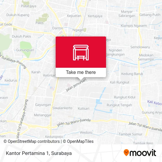 Kantor Pertamina 1 map