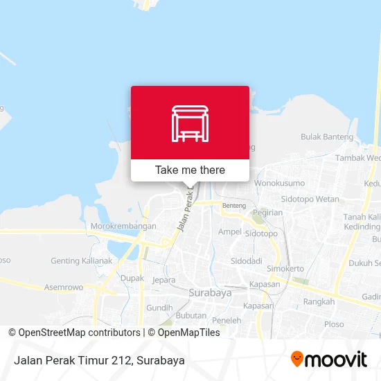 Jalan Perak Timur 212 map