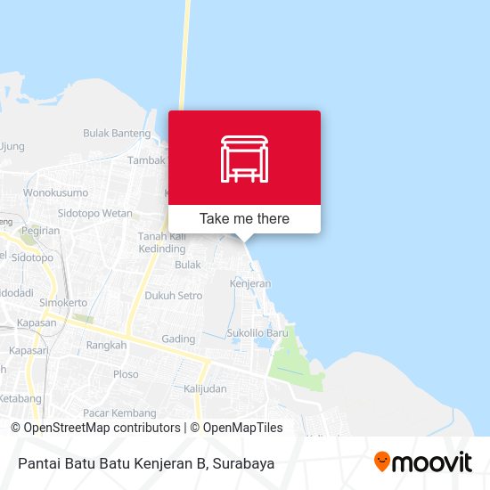 Pantai Batu Batu Kenjeran B map