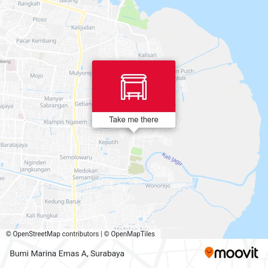 Bumi Marina Emas A map