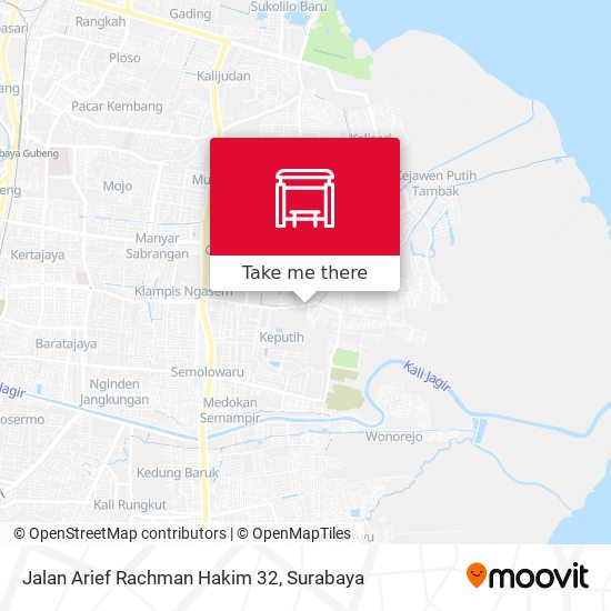 Jalan Arief Rachman Hakim 32 map