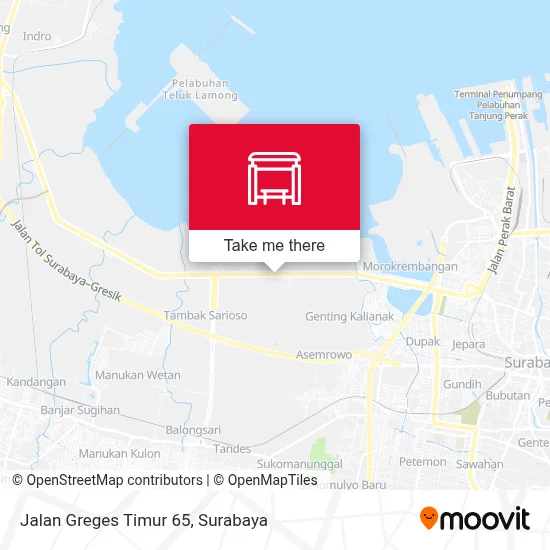 Jalan Greges Timur 65 map