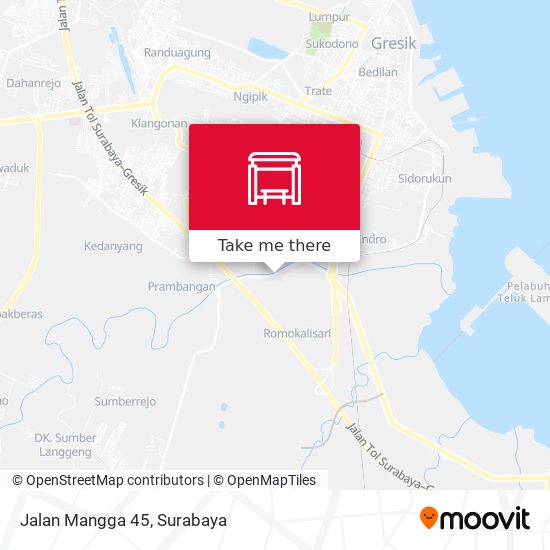 Jalan Mangga 45 map