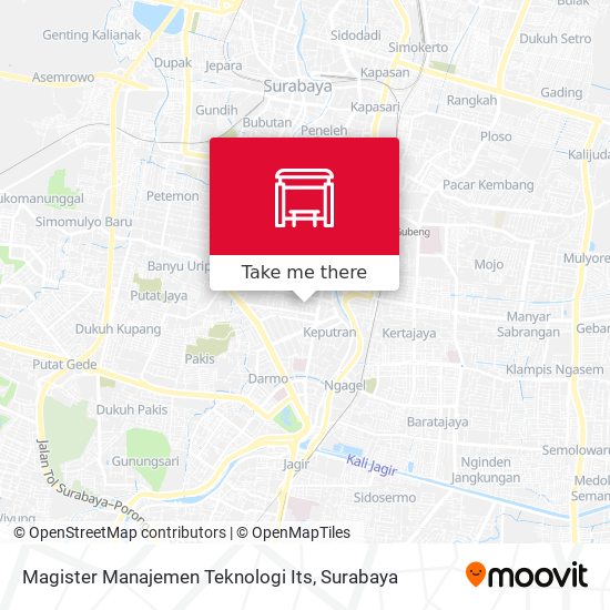 Magister Manajemen Teknologi Its map