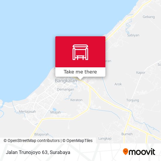 Jalan Trunojoyo 63 map