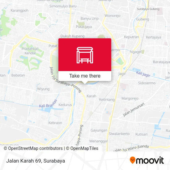Jalan Karah 69 map