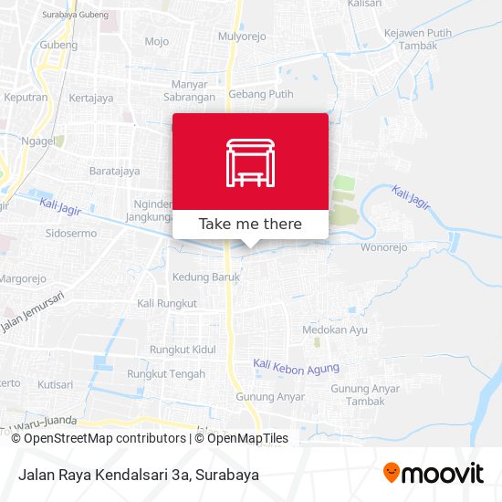 Jalan Raya Kendalsari 3a map