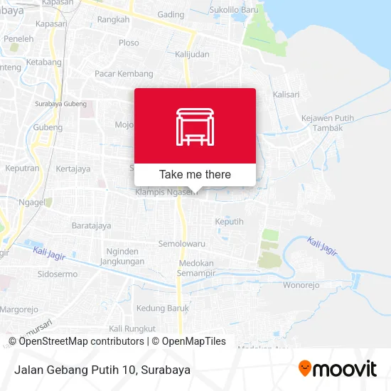 Jalan Gebang Putih 10 map