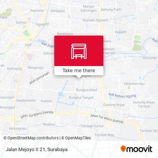 Jalan Mejoyo II 21 map