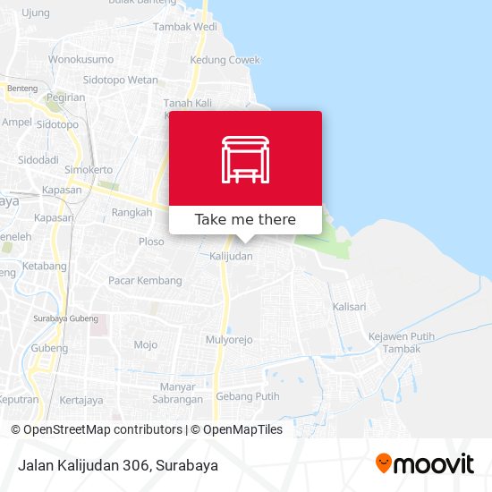 Jalan Kalijudan 306 map