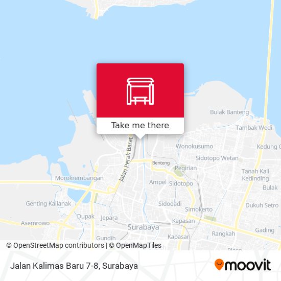 Jalan Kalimas Baru 7-8 map