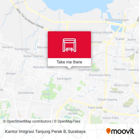 Kantor Imigrasi Tanjung Perak B map