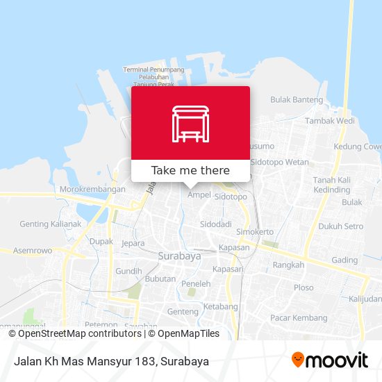 Jalan Kh Mas Mansyur 183 map