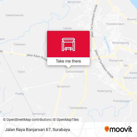 Jalan Raya Banjarsari 67 map