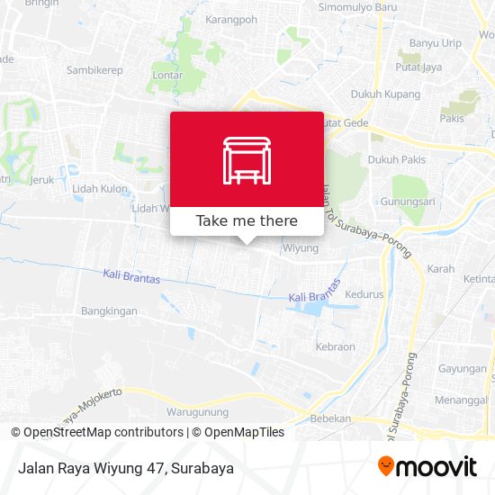 Jalan Raya Wiyung 47 map