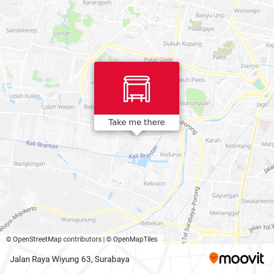 Jalan Raya Wiyung 63 map