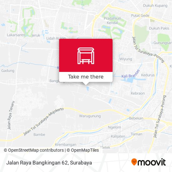 Jalan Raya Bangkingan 62 map