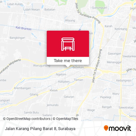 Jalan Karang Pilang Barat 8 map