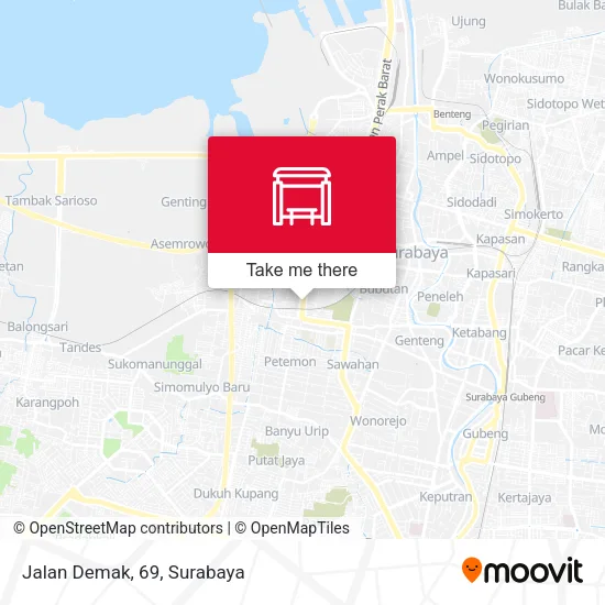 Jalan Demak, 69 map